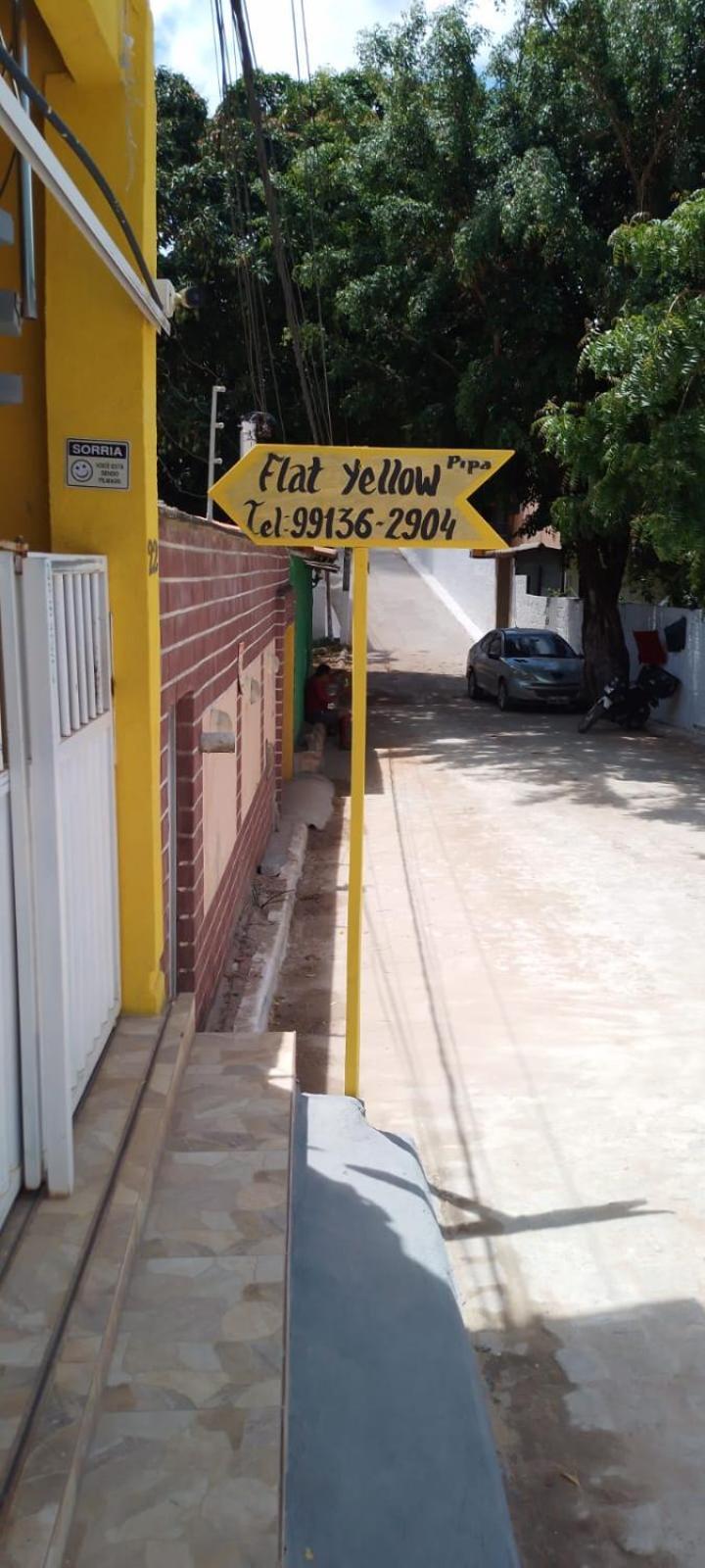 Flat Yellow Pipa Praia de Pipa Exterior photo